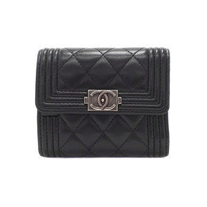 Chanel Boy Small Leather Wallet